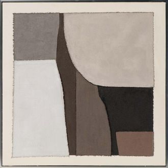 Schubiger M&ouml;bel Bild Brown Geometry 2