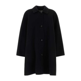 The Row Jassen, Dames, Zwart, S, Single-Breasted Coats