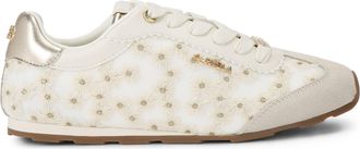 Carvela Womens Suede Fabric Tivoli Daisy Sneaker Sneakers - White - Size UK 6