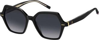 Tommy Hilfiger TH 2213/S 807/9O Womens Sunglasses Black Size 52
