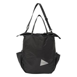 And Wander Tote Bags, male, Black, Size: ONE SIZE Tote Bag