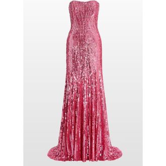 Jenny Packham Sarai Gown in Rosewood at Nordstrom, Size 10 Uk
