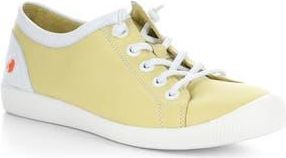 Softinos Isla Sneaker in 036 Light Yellow/wht at Nordstrom Rack, Size 6-6.5Us / 37Eu