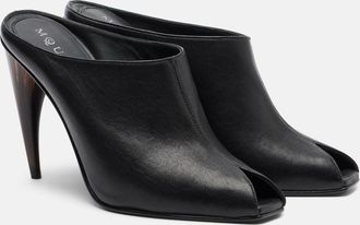 Alexander McQueen Leather mules