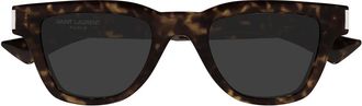 Saint Laurent Sunglasses Sl 789 Jacques 002 Brown/Gray Men