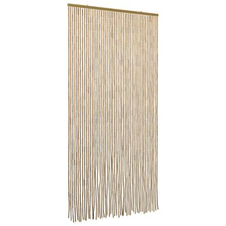 vidaXL Cortina De Puerta Insectos Multicolor 100 X 200 Cm Bamb&uacute; Vidaxl