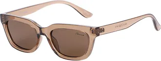 North Beach Sail Polarized 70812 Womens Sunglasses Brown Size 52