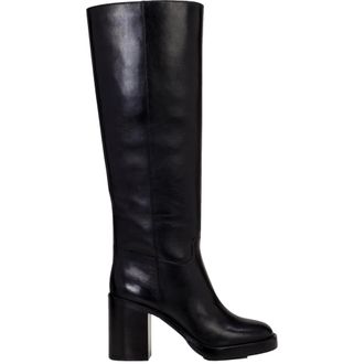 Vince Camuto Gibi Wide Calf Knee High Boots Black VC-GIBI2 Womens