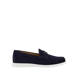 Dior Schoenen, Heren, Blauw, 44 EU, Leer, Granville Loafer
