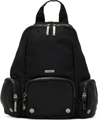 Hammitt Hunter Medium Nylon Cargo Backpack in Black Nylon/gunmetal at Nordstrom