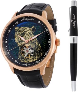 Mathey-Tissot Edmond Auto Handcrafted Multi-Color Dial Mens Watch MC1886PLEO