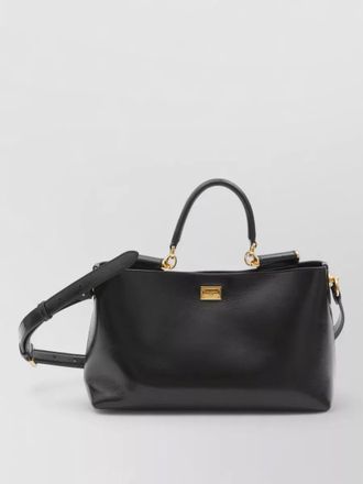 Dolce & Gabbana vittoria leather tote bag top handle