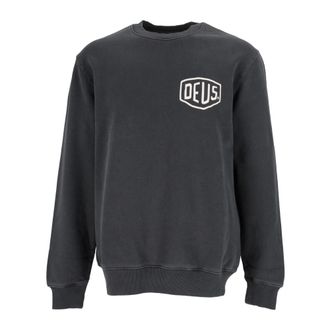 Deus Felpa girocollo Shield GD - - Sweatshirts & Hoodies - Uomo - Nero - S