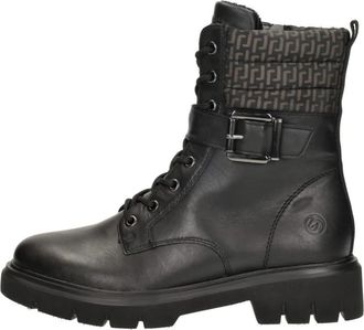 Remonte Veterschoenen Hoog - Dames - Veterlaarzen - Zwart - 43 EU - Schoenen