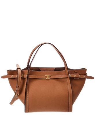 Tod's Tods Logo Small Leather Tote