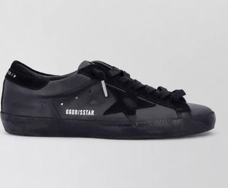 Golden Goose superstar low top sneaker leather suede