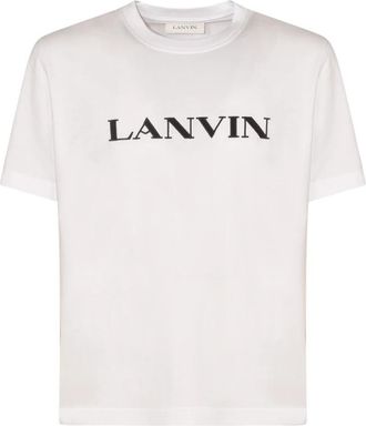 Lanvin T-shirts en polos Wit - Heren - T-shirts - Wit - M - Tops