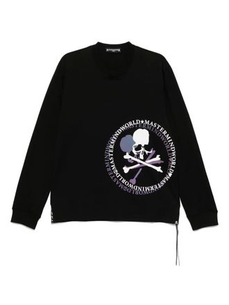 MASTERMIND WORLD logo-printed t-shirt - men - Cotton - M - Black