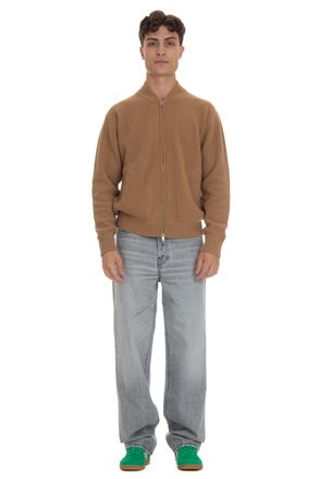 Roberto Collina Ribbed Wool Full-Zip Cardigan