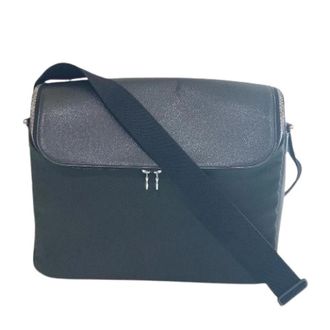 Louis Vuitton Pre-owned Cross Body Bags, male, Blue, Size: ONE SIZE Pre-owned Taiga Shoulder Bag