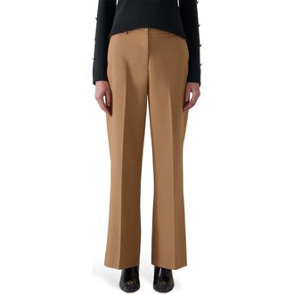 L.k. Bennett Mirren Button Sleeve Organic Cotton Sweater in Navy at Nordstrom Rack, Size Xx-Small