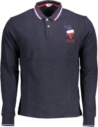 U.S.Polo Association U.s. Polo Assn., Heren, Tops, Blauw, Maat: 2XL Katoen