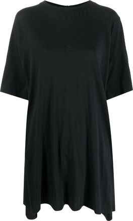 Maison Margiela numbers-print cotton playsuit - women - Cotton - S - Black