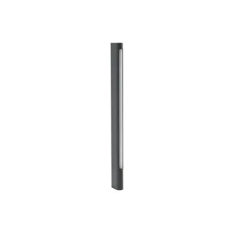 Lucande L&aacute;mpara led para exterior de aluminio negro