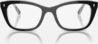 Ray-Ban Womens Pillow Eyeglasses In Clear