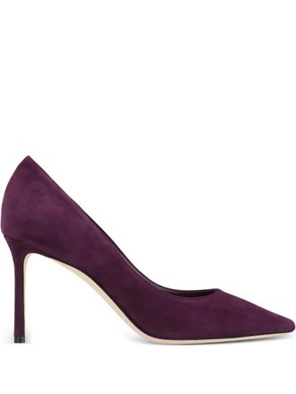 Jimmy Choo London Romy suede pumps - Purple