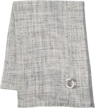 Chanel Stola Vintage Pre-owned - - Pre-owned - Donna - Grigio - ONE SIZE