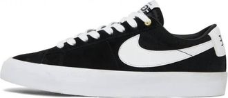 Nike Mens Zoom Blazer Low Pro Gt Sb Sneakers In Black /white