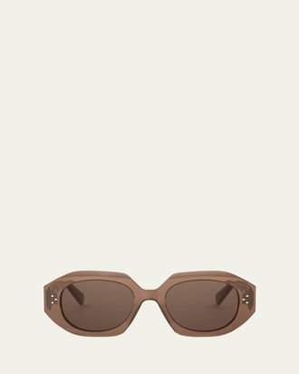 Celine 3 Dot Geometric Square Sunglasses