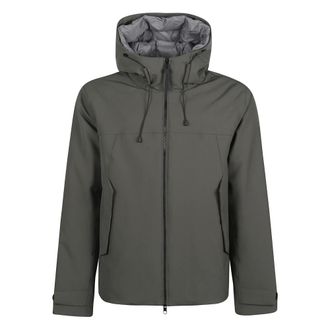 People of Shibuya Fitness, Heren, Groen, L, Leer, Haneda Jacket