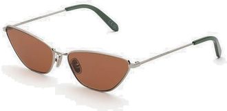 Retro Superfuture Spillo Metallic Mint Sonnenbrille