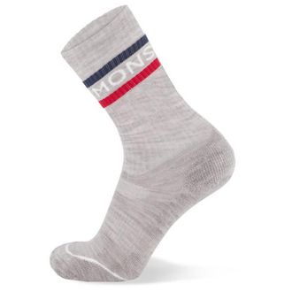 Mons Royale Signature Merino Crew Sock Velosocken - Unisex | grau