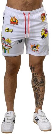 Maceoo Martyr Swim Trunks in White at Nordstrom, Size 3