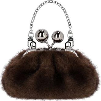 Max Mara Mujer, Bolsos, Marr&oacute;n, Talla: ONE Size