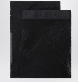 Valentino Garavani Black lace tights