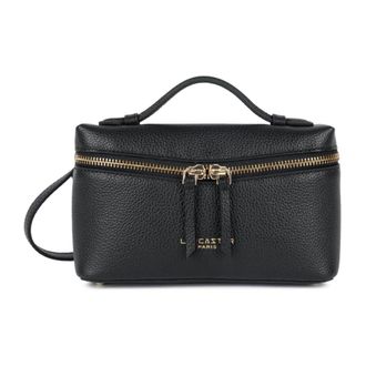 Lancaster Handbags, female, Black, Size: ONE SIZE Sac boite Zipp&eacute; S Milano Tr&eacute;sor