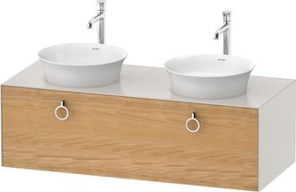 Duravit Tulip Blanco, Mueble De Ba&ntilde;o Colgado En La Pared, Ancho - Duravit
