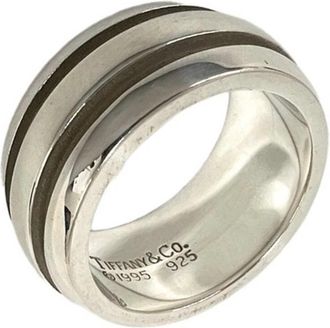 Tiffany & Co. Silver Silver 925 Band Ring (Pre-Owned)