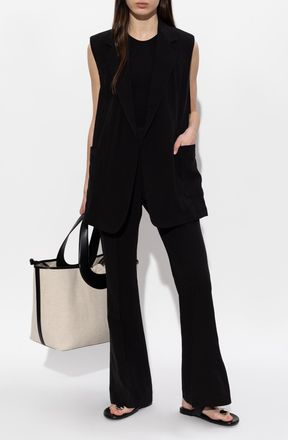 Sportmax Top Fumato, Womens, Black