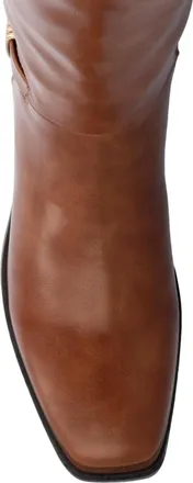 Journee Collection Comfort Foam Londyn Boots Cognac LONDYN-COGNAC Womens