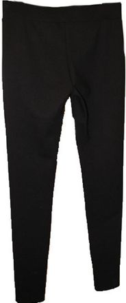 Angel Straight Knit Pant In Black