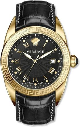 Versace Horloges - Heren - Horloges - Zwart - ONE Size - Accessoires