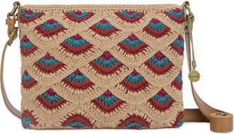 The Sak Melrose Crossbody Hand Crochet Bag in Bamboo Mermaid at Nordstrom