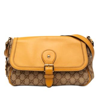 Gucci Pre-owned Gucci GG Canvas Sukey Crossbody Ladies M34FEXRH1RJVGRM3