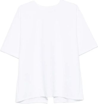 The Garment T-shirt met strikdetail - Wit
