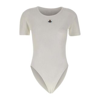 Vivienne Westwood Body, female, White, Size: XS Cap Sleeve Bodysuit